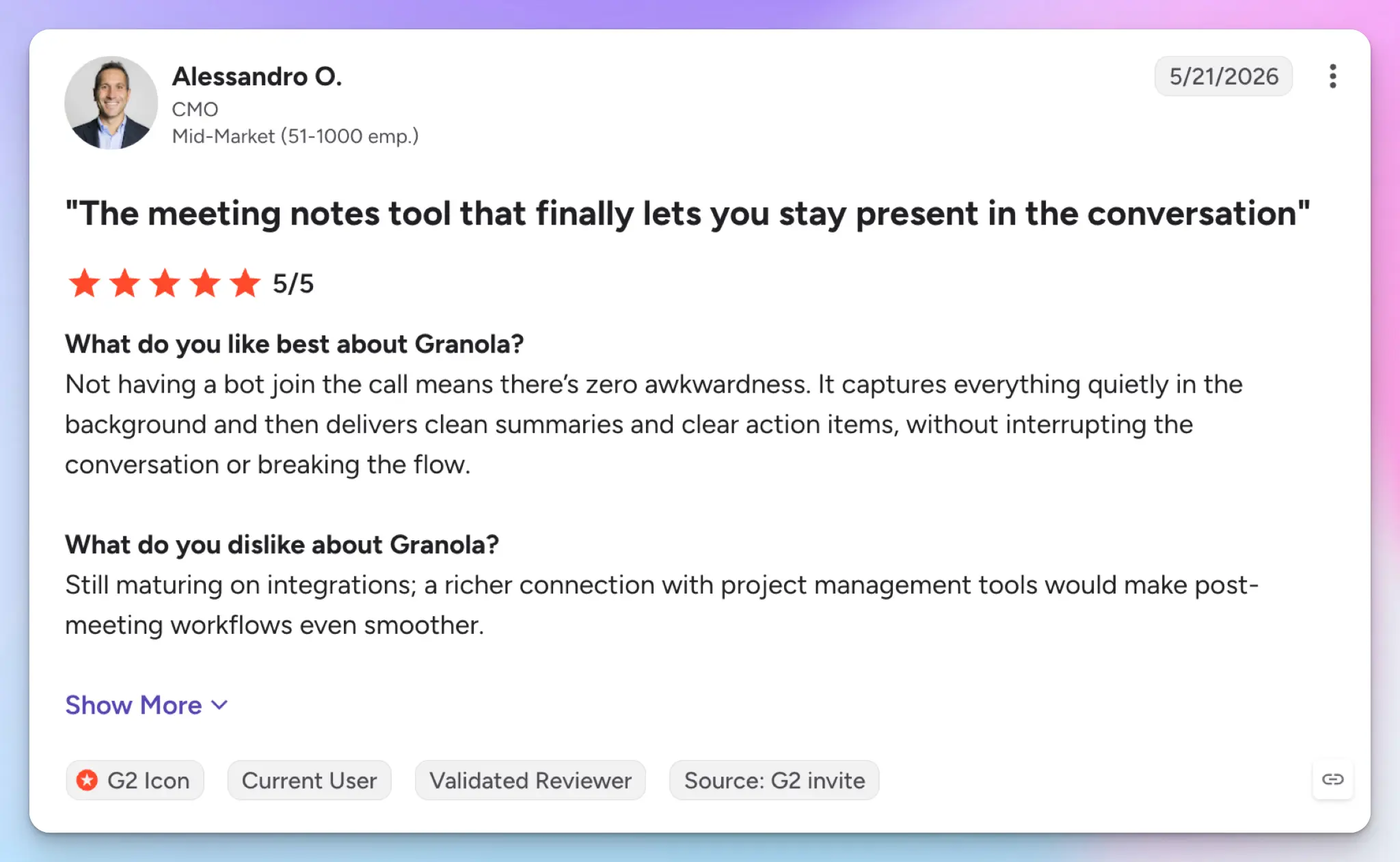 Granola AI review
