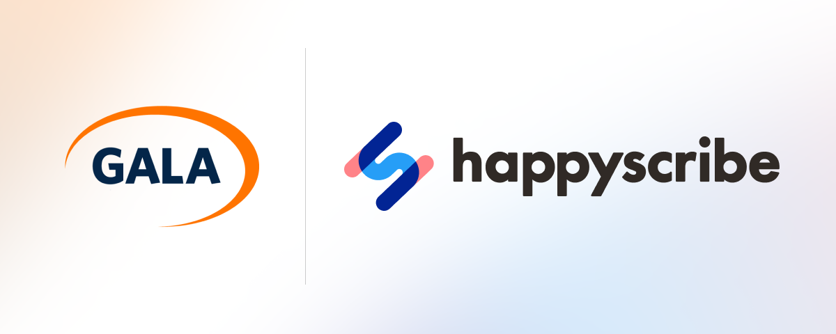 Happy Scribe selected as GALA’s Subtitling Partner for 2024