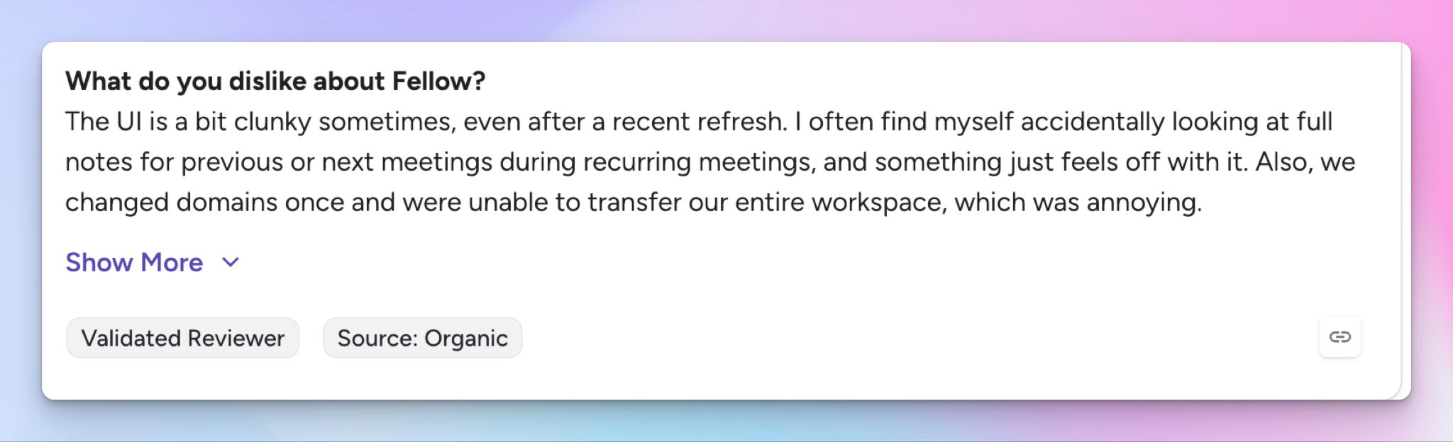 why users look for Fellow alternatives