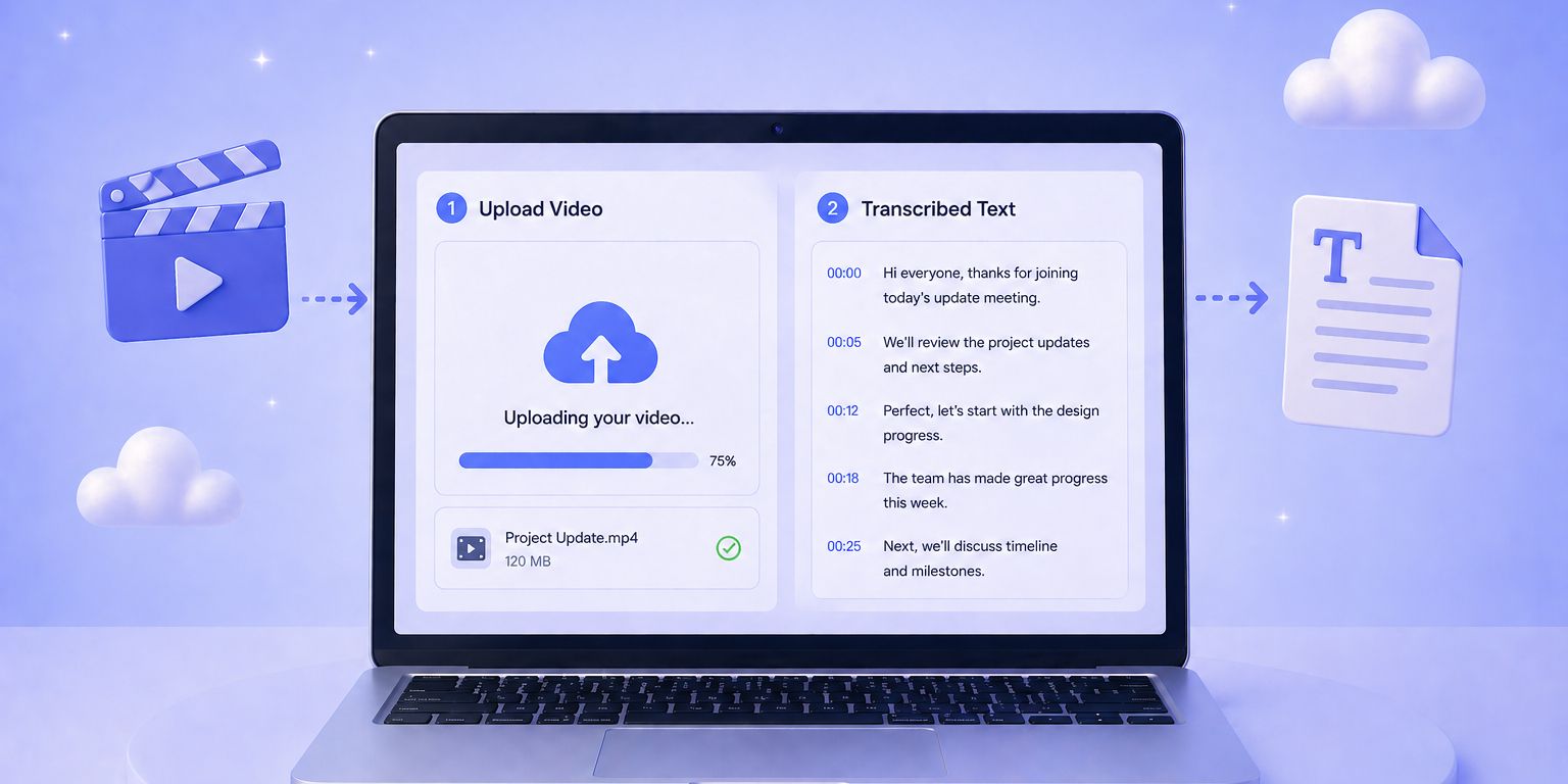 Os 5 melhores geradores de transcrição de vídeo gratuitos